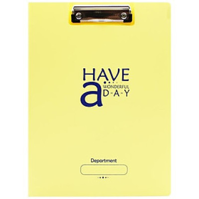 Bìa Trình Ký Đôi - Flexoffice FO-CB03 - Màu Vàng