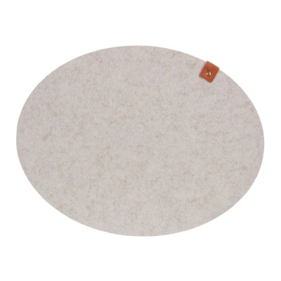 Tấm lót đĩa | JYSK Knegras | polyester | be | R33xD43cm