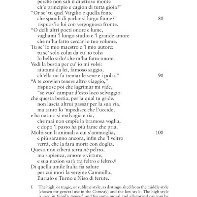 Inferno: Dual Language And New Verse Translation