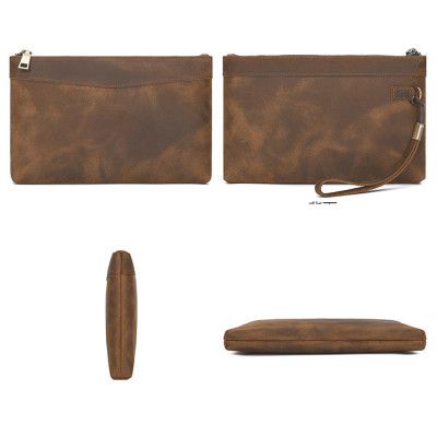 Ví cầm tay nam DA BÒ THẬT  - BEE GEE VNA1022