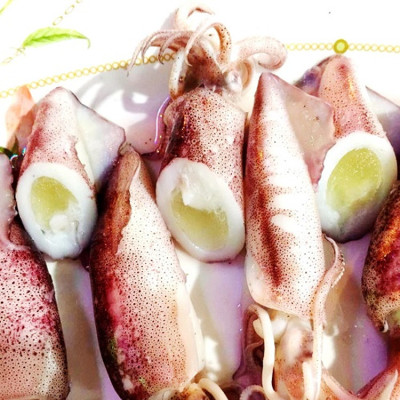 [Chỉ Giao HCM] - Mực trứng nguyên con size 12 Hải Nam 500gr