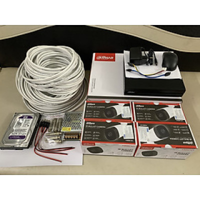 Bộ Camera Giám Sát Dahua 2.0MP Full HD Chính Hãng