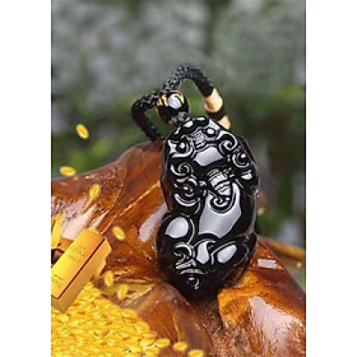 Vòng Cổ Tỳ Hưu Opal Đen Tự Nhiên