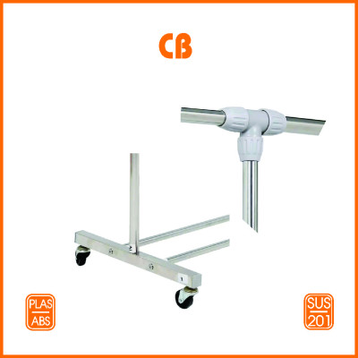 Giàn Phơi Inox Đơn Lắp Ráp CB - 1.55x1.4m