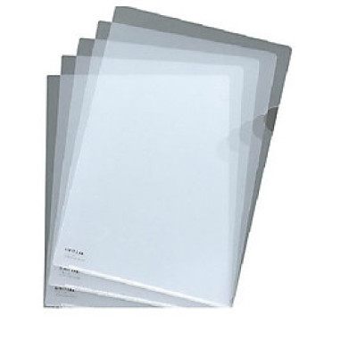 Tập 10 cái Bìa lá Plus F4 171 (0.2mm) - File hở góc