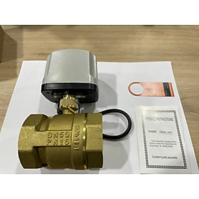 Van Điện Phi - Van Bi Điện - Van Bi Đồng Nối Ren Điều Khiển Điện HiFarm