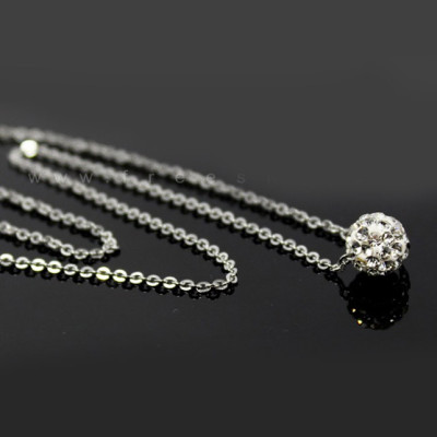 Dây chuyền inox trái châu không đen