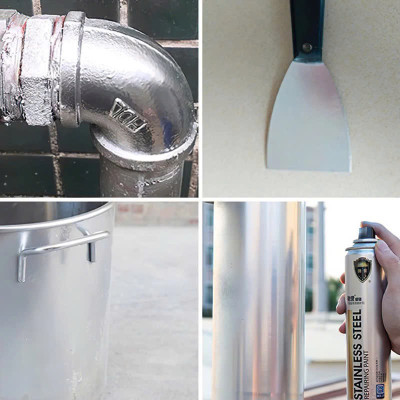 Sơn Xịt Mạ Inox Crom – Siêu Bóng Chịu Nhiệt Cao, Dùng Cho Bô Xe, Động Cơ, Chống Rỉ Sét