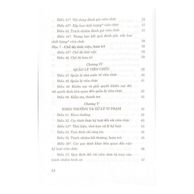 Sách - Luật Viên Chức (Hiện Hành) (Sửa Đổi, Bổ Sung Năm 2019) - NXB Chính Trị Quốc Gia