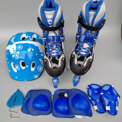 Giầy Patin Centosy, Combo Giày Patin và Bộ Phụ Kiện Bảo Hộ Trẻ Em 8806