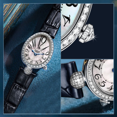 Đồng hồ nữ chính hãng KASSAW K825-1 Fullbox, Kính sapphire ,chống xước,chống nước,dây da xịn, Đồng hồ cơ (Automatic),Mới 100%,Bảo hành 24 tháng