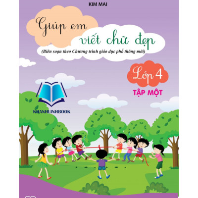Sách - Giúp em viết chữ đẹp lớp 4 - tập 1 (Kết Nối) (KP)