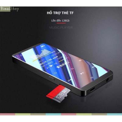 Máy Nghe Nhạc Lossless Bluetooth Ruizu D02  - Hàng Chính Hãng