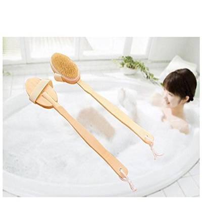 Cây Cọ Lưng Da Khô, Tẩy Da Chết Body, Bàn Chải Chà Lưng Da Khi Tắm Massage Body Cực Đã - Loại Tháo Rời AOE1027