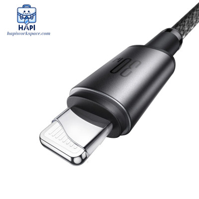 Cáp sạc bọc dù C to L hàng chính hãng Joyroom, nam châm cố định