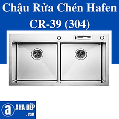 Chậu Rửa Chén Hafen CR-39(304). Hàng Chính Hãng