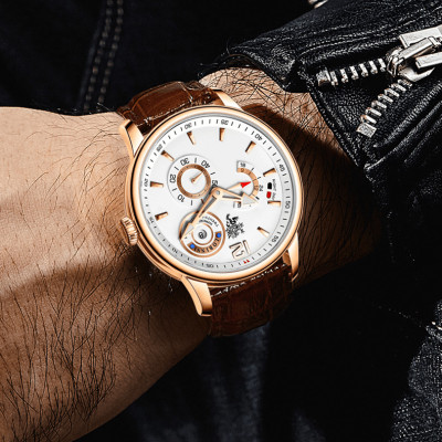 Đồng hồ nam chính hãng Lobinni No.18012-1