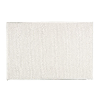 Thảm phòng tắm | JYSK Kiruna | polyester | trắng | R40xD60cm