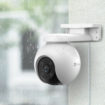 Camera WiFi EZVIZ H8 3K - Độ Phân Giải 5MP, Bao Phủ Toàn Cảnh 360 Độ, Phát Hiện Con Người, Đàm Thoại 2 Chiều - HÀNG CHÍNH HÃNG