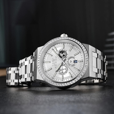 Đồng Hồ Nam I&W Carnival 785G Chính Hãng Full Box Chống Nước Kính Chống Xước Dây Thép Cao Cấp BH 60T (Máy Cơ Tự Động)