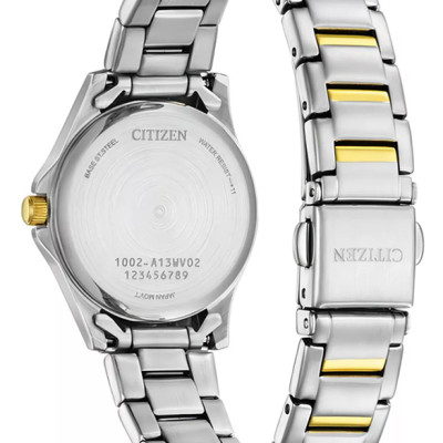 Đồng Hồ Nữ Citizen Pin-Quartz Dây Thép Không Gỉ EQ0614-52A - Mặt Trắng (28mm)