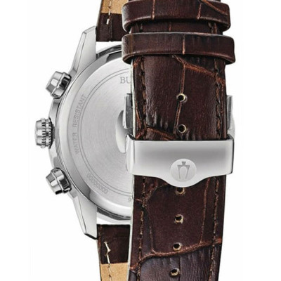 Đồng Hồ Nam Bulova Dây Da 96B309 - Mặt Trắng