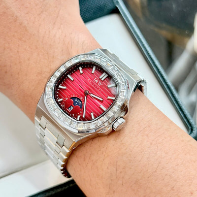 Đồng Hồ Nam I&W Carnival 735G18 Chính Hãng Full Box Chống Nước Kính Chống Xước Dây Thép Cao Cấp BH 60T (Máy Cơ Tự Động)