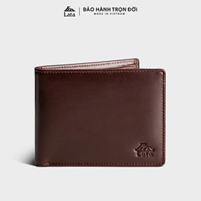 Ví nam da bò Lata ( Thời trang nam - Ví da thật LVN84 )