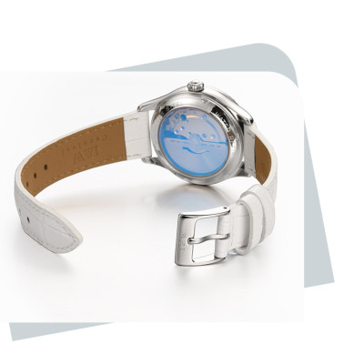 Đồng hồ nữ chính hãng I&W CARNIVAL IW582G-1 Kính sapphire ,chống xước ,Chống nước 30m ,Bảo hành 24 tháng,Máy cơ (Automatic),dây da cao cấp, thiết kế đơn giản dễ đeo