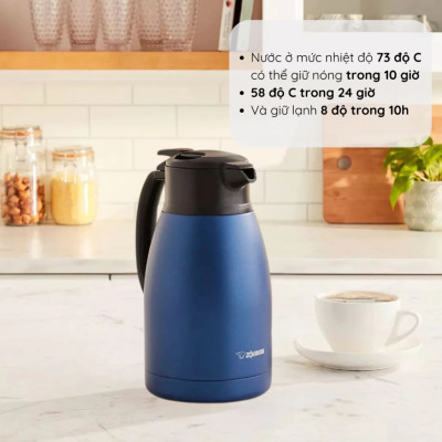 Bình giữ nhiệt nóng lạnh bấm rót Zojirushi SH-HC15
