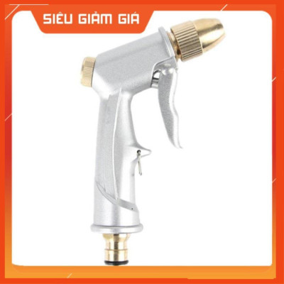 Bộ dây vòi xịt nước rửa xe, tưới cây . tăng áp 3 lần, loại 3m, 5m 206701Ođầu đồng, cút, nối PE, d.vàng