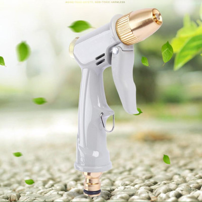 Bộ dây vòi xịt nước rửa xe, tưới cây tăng áp 3 lần, loại 3-5m (cút nhựa nối nhựa xanh) 206846