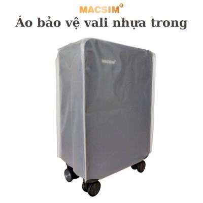 Vali cao cấp Macsim SMLV2301 cỡ 20 inch màu trắng- Hàng loại 1
