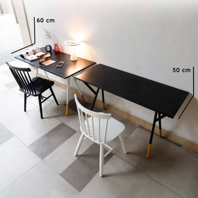 BÀN LÀM VIỆC LẮP RÁP CHÂN SẮT TĨNH ĐIỆN - NABI DESK - SIZE60