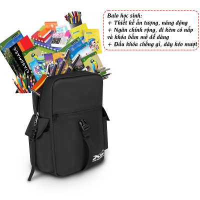 Balo thời trang, balo teen, balo laptop nhỏ gọn Xbags Modern