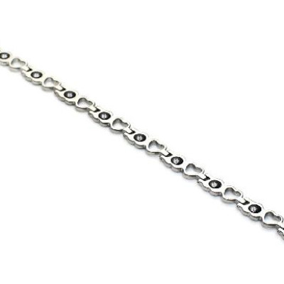 Vòng tay điều hòa huyết áp bằng thép Titan - Hàng nhập khẩu