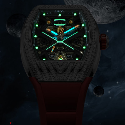 Đồng hồ nam chính hãng IW Carnival IW760G-4 ,Kính sapphire chống xước,Chống nước 50m,BH24 tháng,máy Automatic ( cơ) ,dây cao su chính hãng chống nước tuyệt đối,vỏ thép không gỉ bền bỉ