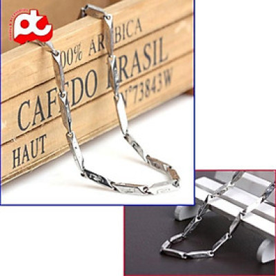 Dây chuyền đẹp nam titan thép không gỉ hỏa tiển ngẫu nhiên hoa văn trangsucpt kích cỡ 3mm PTDCNA10