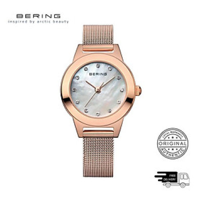 Đồng Hồ Nữ Bering Classic Màu Trắng 11125-366