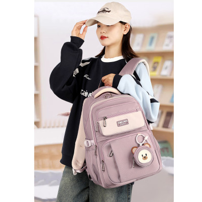 Balo thời trang phong cách Hàn Quốc dày dặn chống thấm nước dùng cho đi học, đi chơi - BEE GEE – BLTT9161