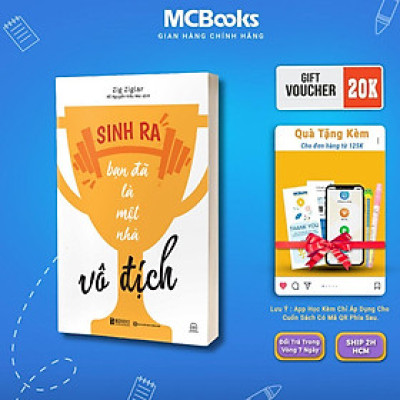 Sách - Sinh Ra Bạn Đã Là Nhà Vô Địch - MCBooks