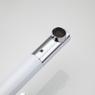 Vòi chậu lavabo nóng lạnh phủ sứ Frap F1052-15 - Hàng Chính Hãng LIÊN BANG NGA