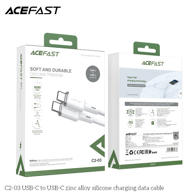 Cáp Acefast USB-C to USB-C (1.2m) - C2-03 Hàng chính hãng Acefast