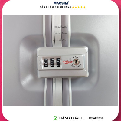 Vali cao cấp Macsim Aksen hàng loại 1 MSAK8236 cỡ 28 inch màu đỏ