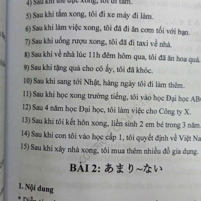 NGỮ PHÁP TIẾNG NHẬT TRÌNH ĐỘ N5-N4 TẬP 1