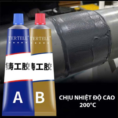 Keo AB dán sắt kim loại rất tiện lợi hàng loại tốt 