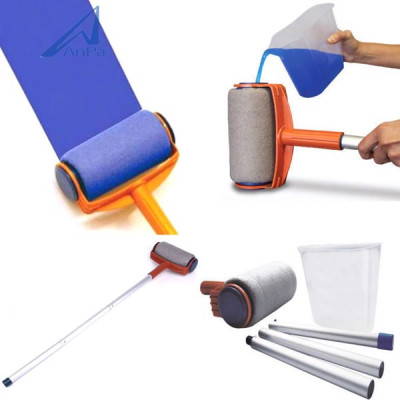 Cây lăn sơn Pintar Facil kèm hộp pha sơn - cây lăn sơn có ống nối dài