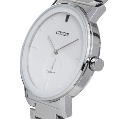 Đồng Hồ Nam Citizen Dây Thép Không Gỉ BE9180-52A - Mặt Trắng