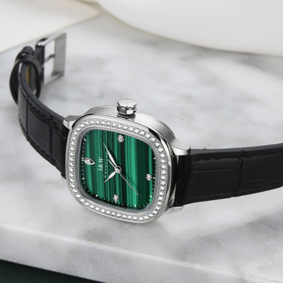 Đồng hồ nữ chính hãng I&W CARNIVAL IW632L-2 Kính sapphire ,chống xước ,Chống nước 30m ,Bảo hành 24 tháng,Máy điện tử(Pin),dây da cao cấp, thiết kế đơn giản dễ đeo