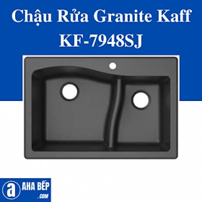CHẬU RỬA GRANITE KAFF KF-7948SJ. Hàng Chính Hãng